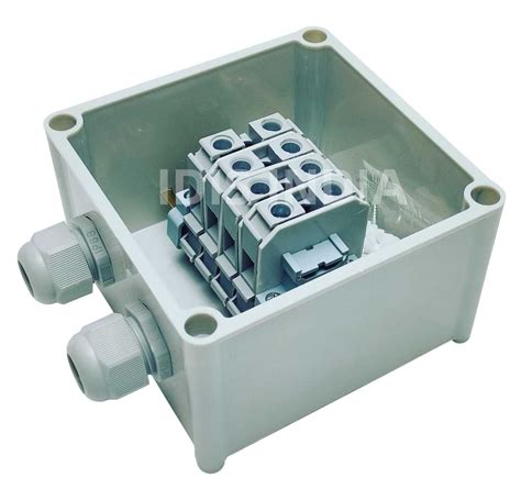 junction box with built in terminals|large junction box with terminals.